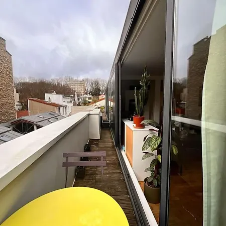 Апартаменты Studio, Terrace With Rooftop View/2p Париж